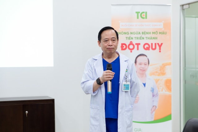 MINI TALK &#8220;PHÒNG NGỪA BỆNH MỠ MÁU TIẾN TRIỂN THÀNH ĐỘT QUỴ&#8221; THÁNG 3