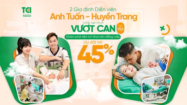 Đặt hẹn đón bé tại TCI &#8211; Tặng mẹ bầu ưu đãi tới 45% trọn gói thai sản