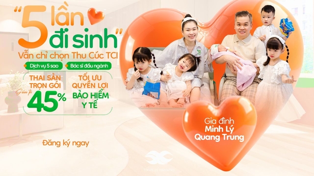Đặt hẹn đón bé tại TCI &#8211; Tặng mẹ bầu ưu đãi tới 45% trọn gói thai sản