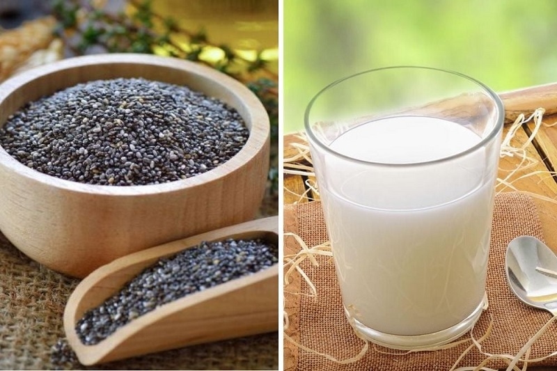 bé mấy tháng ăn hạt chia - trong hạt chia chứa canxi