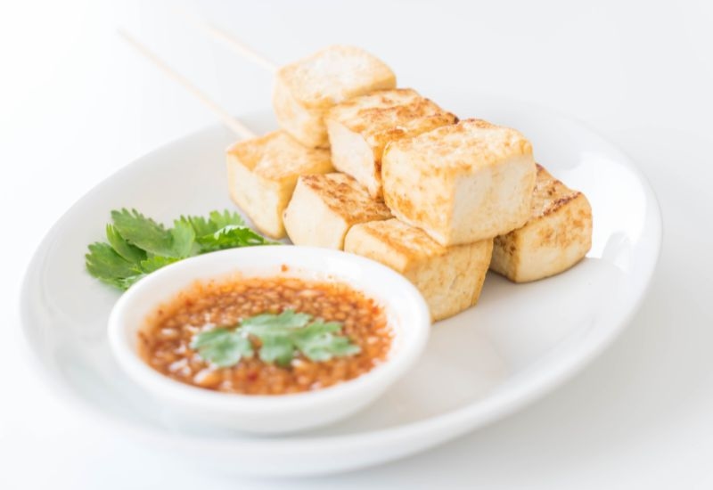 Nếu chán gà, có thể thay bằng đậu phụ non.