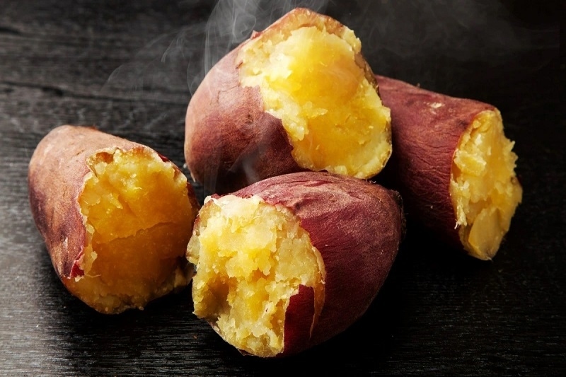 tiêu chảy cấp ở trẻ nên ăn gì - khoai lang