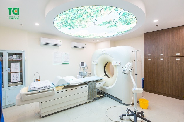 máy chụp cắt lớp vi tính khoa chẩn đoán hình ảnh