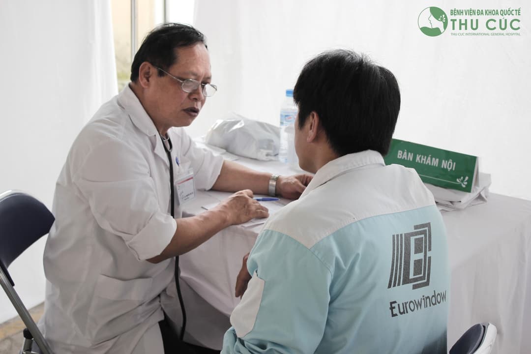 Công ty cổ phần cửa sổ nhựa Châu Âu phối hợp với Bệnh viện Thu Cúc khám sức khỏe định kì cho gần 1500 cán bộ, nhân viên của mình.