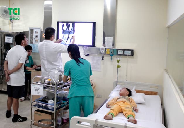 hoạt động của đơn vị cấp cứu hồi sức tại Thu Cúc TCI