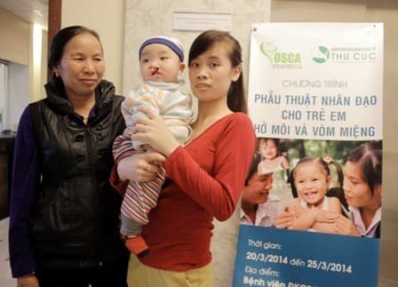 Bệnh viện Thu Cúc phẫu thuật miễn phí cho trẻ em nghèo