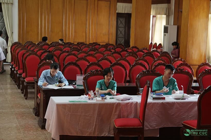 Ngày hội khám sức khỏe Quận ủy Tây Hồ