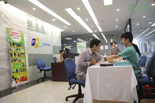 Khám sức khỏe định kỳ cho Công ty Cổ phần Dịch vụ Trực tuyến FPT 