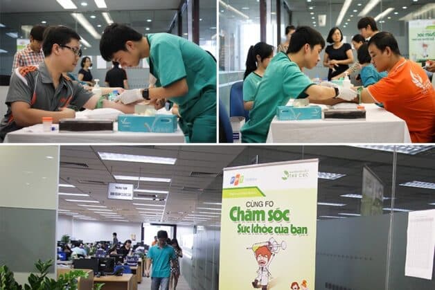 Khám sức khỏe định kỳ cho Công ty Cổ phần Dịch vụ Trực tuyến FPT 