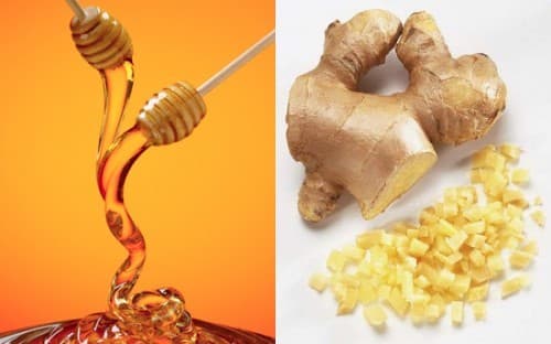 Hỗn hợp mật ong với gừng hoặc trà gừng mật ong cũng có thể giúp giảm đau, kháng viêm hiệu quả.