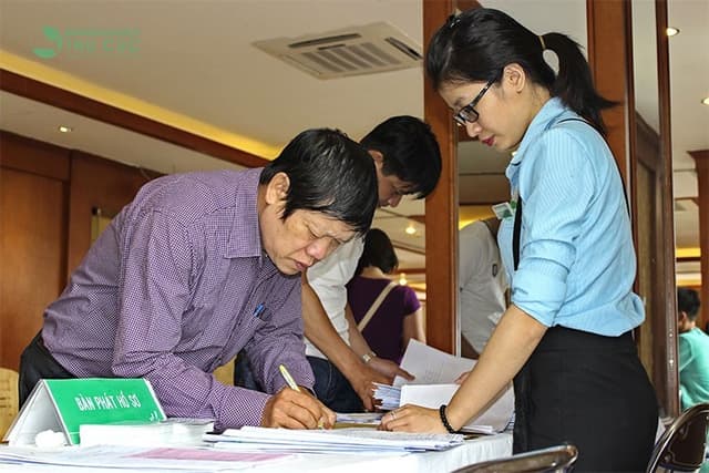 Tổng công ty Hàng Hải Việt Nam khám sức khỏe tại Thu Cúc TCI