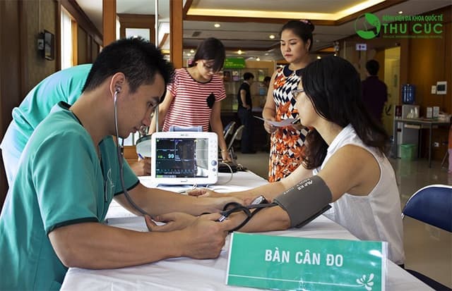 Ngân hàng MB khám sức khỏe tại Bệnh viện Thu Cúc