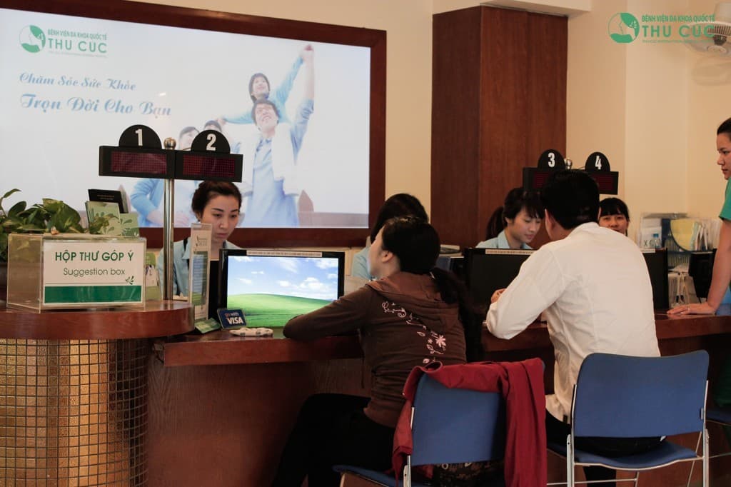 Ảnh chụp tại Bệnh viện Đa khoa Quốc tế Thu Cúc