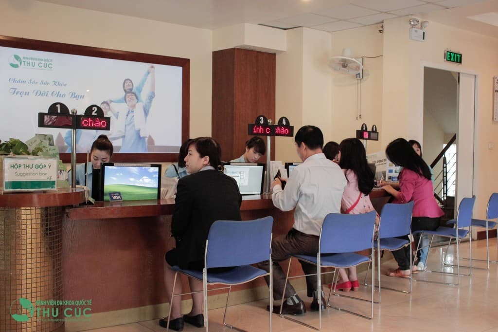 Ảnh chụp tại Bệnh viện Đa khoa Quốc tế Thu Cúc.