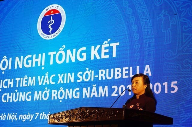 Khống chế dịch sởi cơ bản trong năm 2015