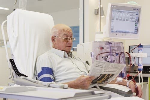 Lọc máu là một trong những lựa chọn điều trị của người bị suy thận.