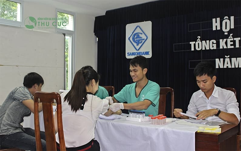 Khám sức khỏe tại Saigon Bank tại Bệnh viện Thu Cúc