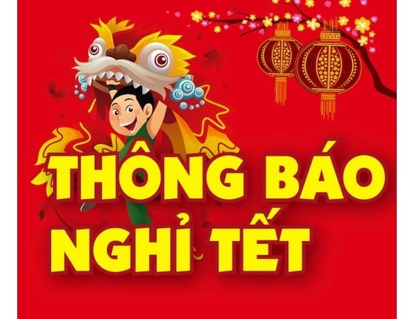 Thông báo lịch nghỉ tết Bính Thân 2016