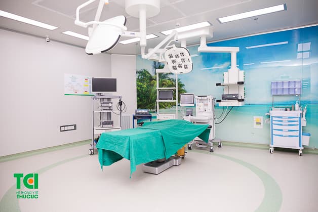 Hệ thống phòng mổ vô khuẩn một chiều có khả năng lọc khuẩn tối tân, cấp khi tươi cho phòng mổ