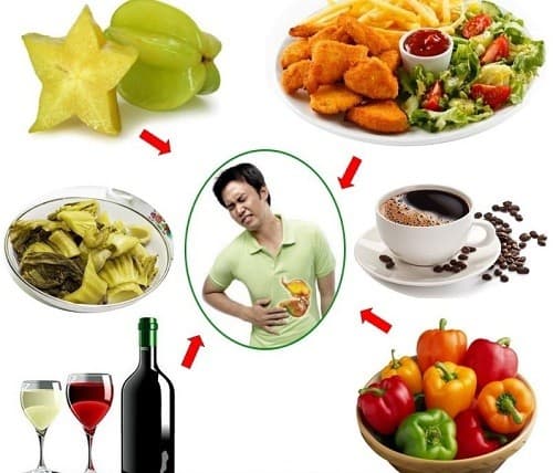 Người bệnh cũng cần tránh các thực phẩm không tốt khi bị viêm đại tràng như thực phẩm chiên rán, cay, nóng, bia rượu....