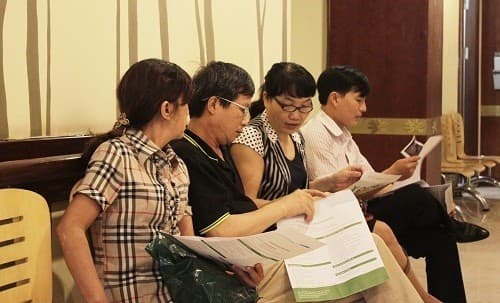 Nhiều người tìm đến Bệnh viện Thu Cúc để được thăm khám và làm các xét nghiệm, kiểm tra cần thiết nhằm chẩn đoán đúng bệnh