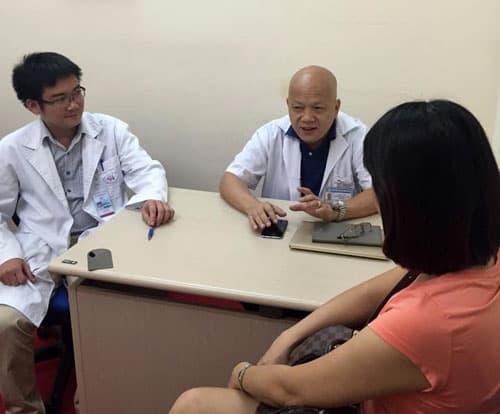 Hội chẩn liên ngành sản-tim cho thai phụ. Ảnh: H.N.