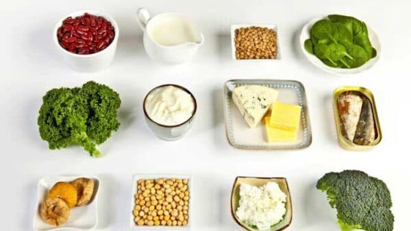 thực phẩm giàu canxi cho trẻ