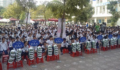 Hành trình trao tặng 20.000 mũ bảo hiểm đạt chuẩn là hoạt động nằm trong khuôn khổ Chương trình “ An toàn cho con - Hạnh phúc cho cả gia đình” với tổng giá trị gần 5 tỉ đồng