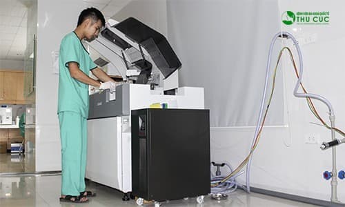 Hệ thống máy móc thiết bị hiện đại tại bệnh viện Thu Cúc giúp tầm soát và chẩn đoán bệnh chính xác.