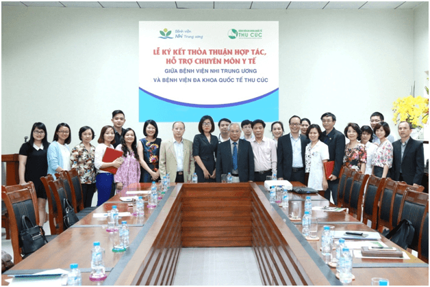 BV Thu Cúc ký kết hợp tác chuyên môn với BV Nhi Trung ương