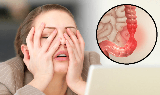 Não bị căng thẳng sẽ tác động xuống làm rối loạn nhu động ruột, gây ra những cơn đau co thắt mạnh ở đại tràng.