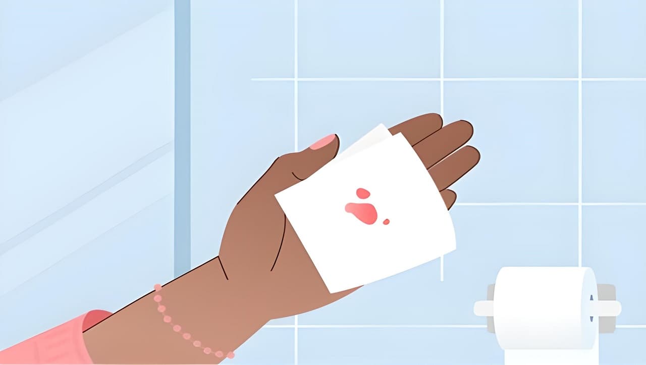 Máu báo thai thường ít, có màu tươi và nhạt hơn so với máu kinh nguyệt thông thường