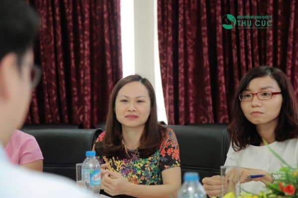 Ths.Bác sĩ Nguyễn Thị Phương Thảo – Trưởng phòng Khám sức khỏe của Bệnh viện Thu Cúc cam kết bệnh viện sẽ đảm bảo mọi yêu cầu từ công ty Samsung.
