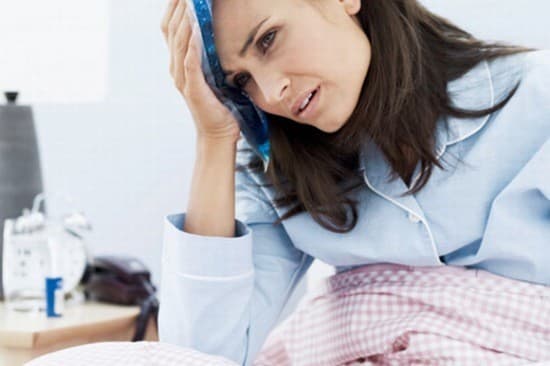 Sản dịch có mùi hôi