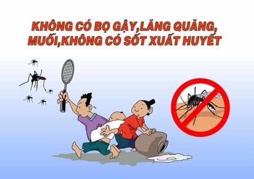 Cách phòng bệnh tốt nhất là diệt muỗi, lăng quăng/bọ gậy và phòng chống muỗi đốt.
