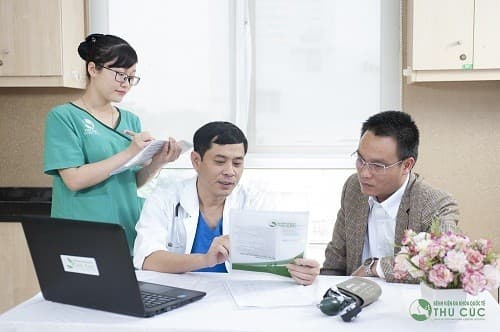  Bệnh viện Thu Cúc có đội ngũ bác sĩ chuyên khoa giỏi sẽ trực tiếp thăm khám và tư vấn điều trị bệnh cho người bệnh