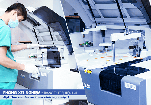 Bệnh viện Thu Cúc có trang thiết bị y tế hiện đại giúp chẩn đoán chính xác tình trạng bệnh