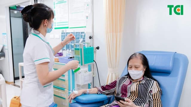 Hóa trị ung thư – Bệnh viện ĐKQT Thu Cúc
