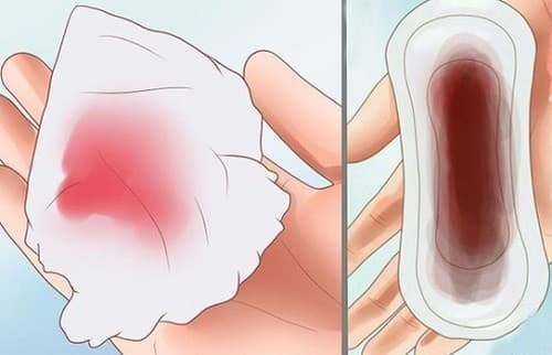 Mỗi chị em có số ngày kinh và lượng máu kinh trong chu kì kinh nguyệt lần đầu là khác nhau