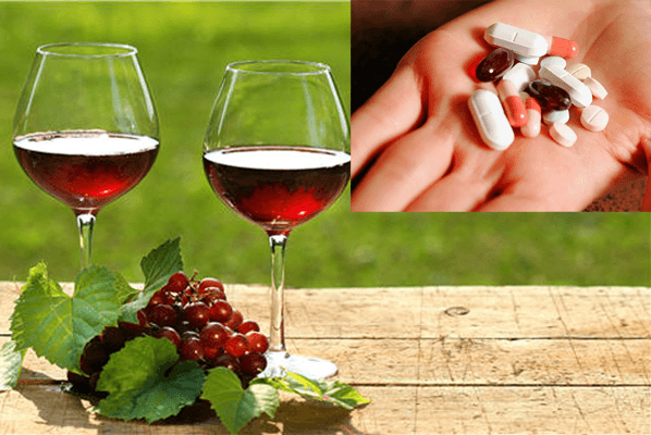 Không sử dụng rượu trong khi uống thuốc