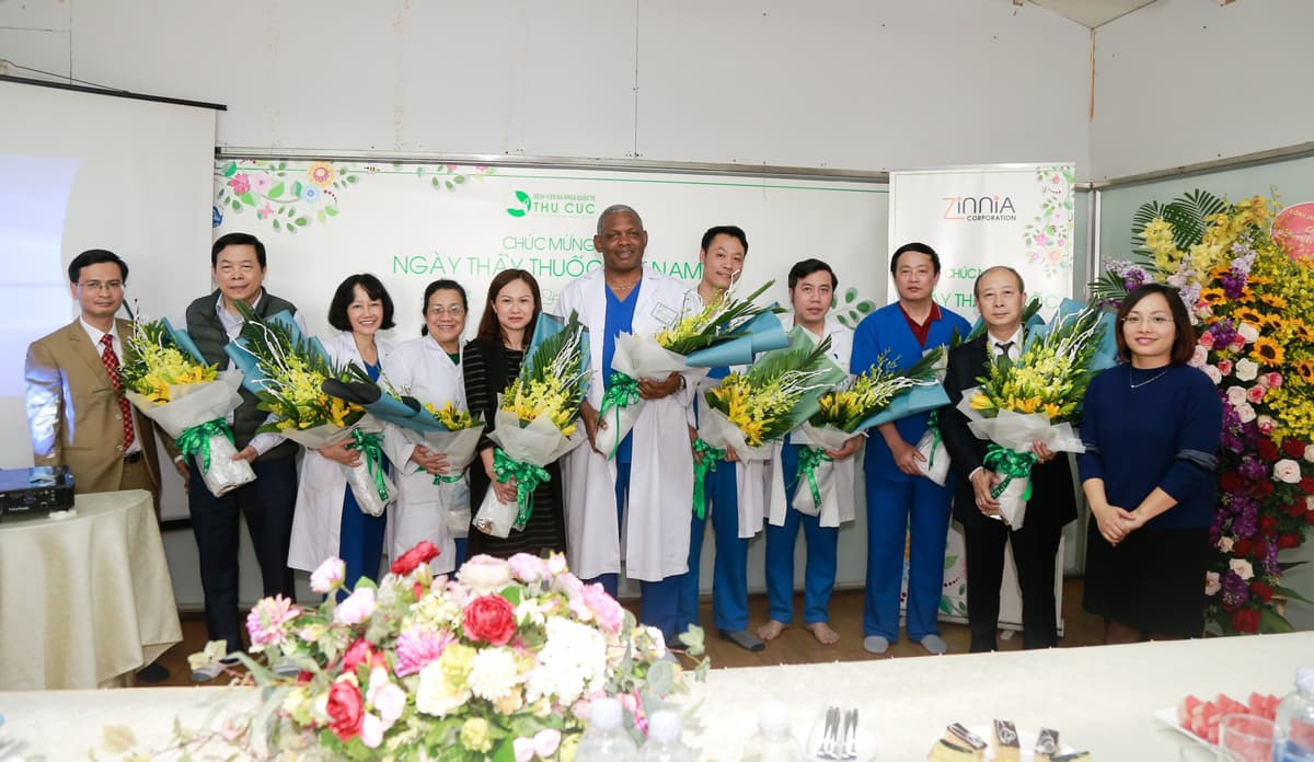 Bệnh viện thu cúc, kỷ niệm 63 năm thành lập thầy thuốc việt nam