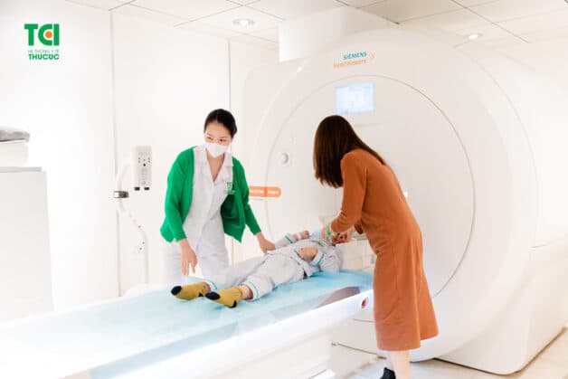 Chụp MRI chẩn đoán xác định thoát vị bẹn ở trẻ nhỏ