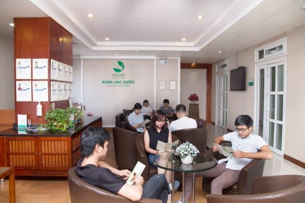 Khoa Ung bướu - Bệnh viện Thu Cúc có môi trường khám bệnh thân thiện