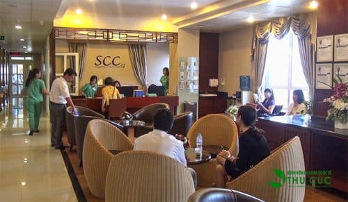 Khoa Ung bướu - Bệnh viện Thu Cúc có môi trường khám bệnh thân thiện