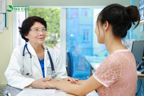 Người bệnh cần đi khám để bác sĩ chẩn đoán chính xác tình trạng sức khỏe