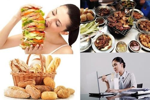 Chế độ ăn uống không khoa học là một trong những yếu tố làm tăng nguy cơ ung thư đường tiêu hóa