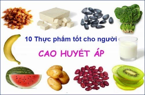 Người bệnh cao huyết áp cần bổ sung các loại thực phẩm tốt