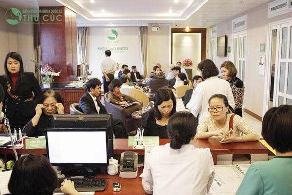 Nhiều người bệnh lựa chọn bệnh viện Thu Cúc để tầm soát, phát hiện sớm bệnh