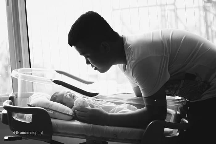 Khoảnh khắc Cha Con được lưu lại