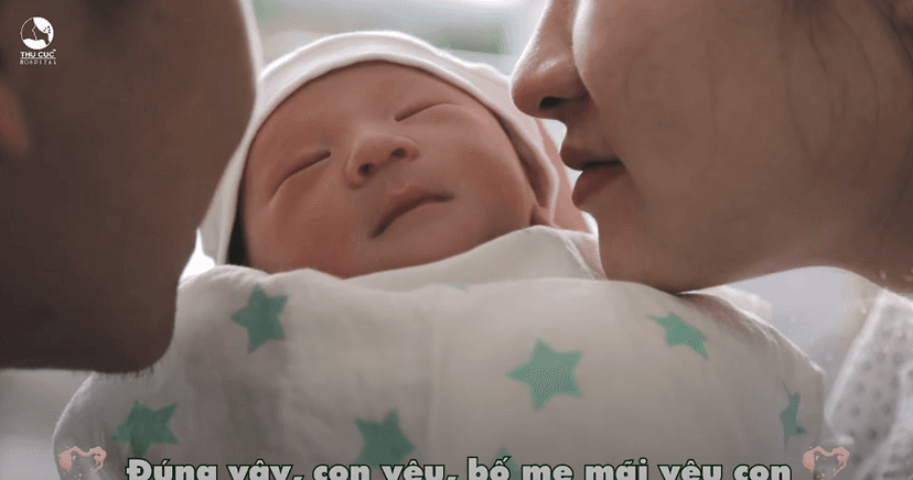 Một thiên thần nhỏ chào đời tại Thu Cúc
